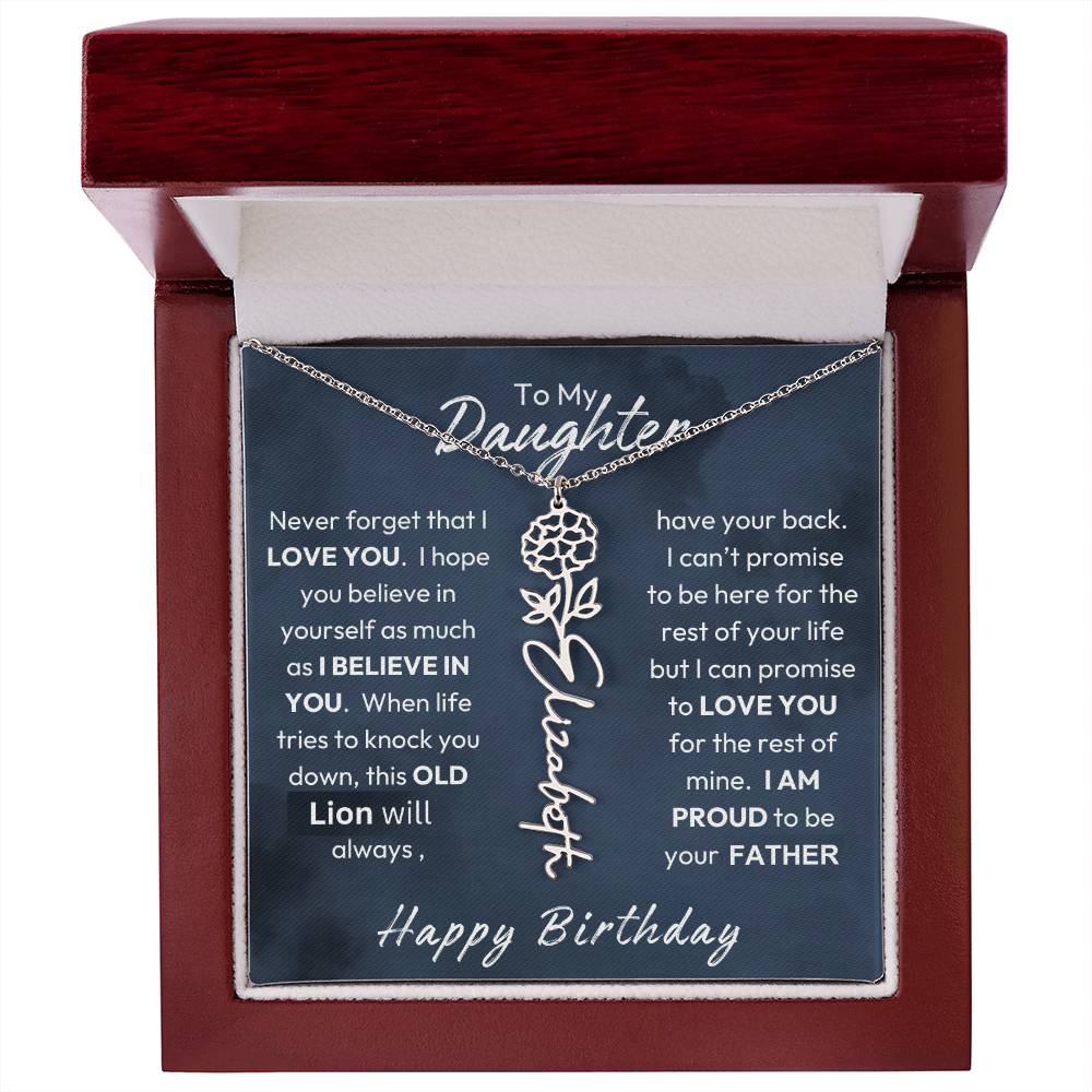 To My Daughter | Believe In Yourself | Birthday Gift From Dad