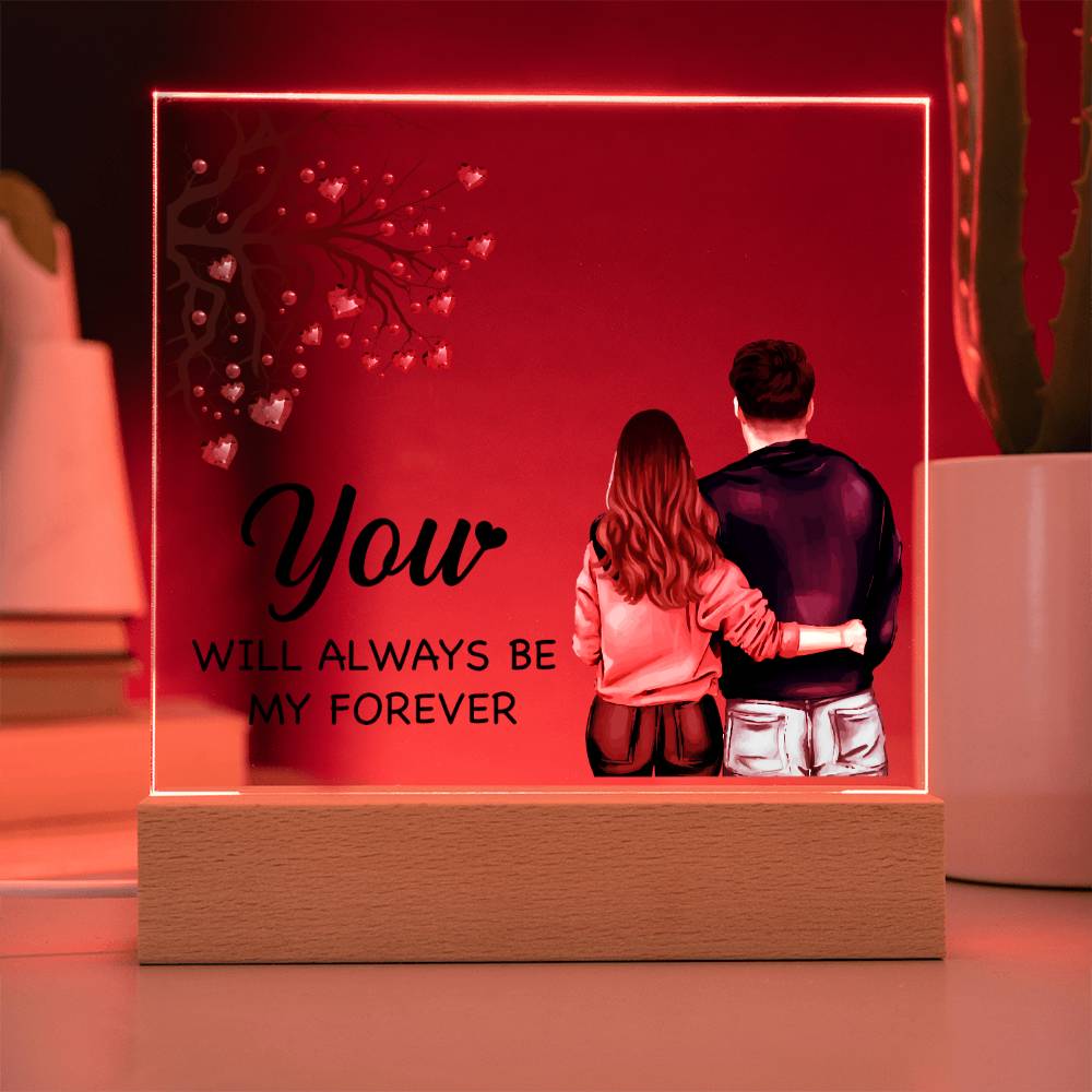 My Forever | Couple Acrylic Keepsake