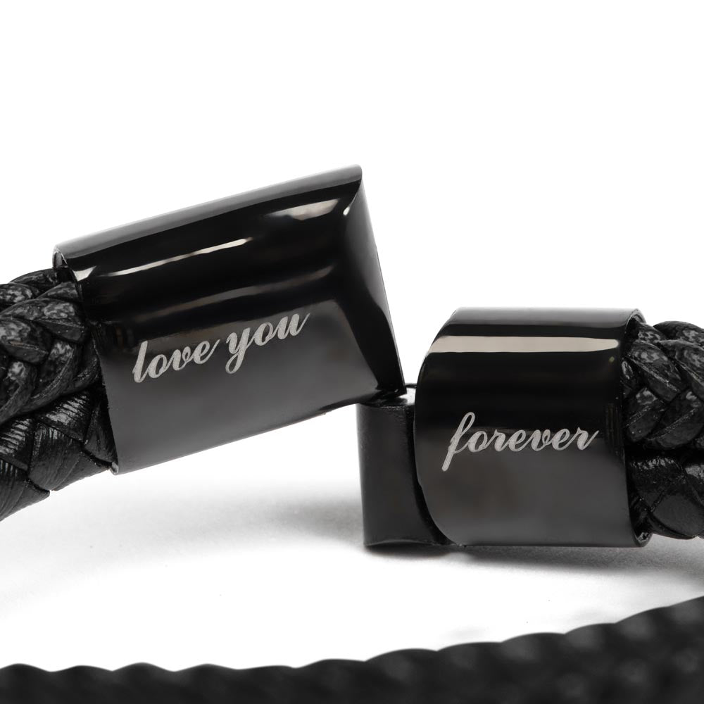 To My Grandson | Grandpa | Someday | Love You Forever Bracelet