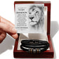 To My Grandson | Grandma | Our Bond | Love You Forever Bracelet