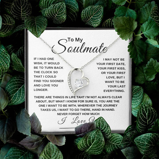 Soulmate | Love You Longer | Forever Love Necklace