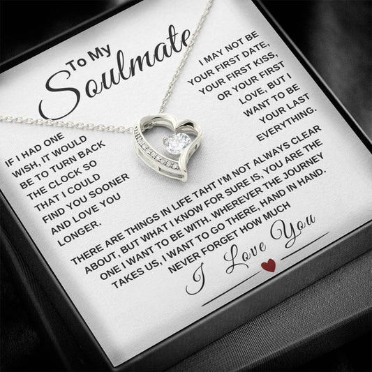 Soulmate | Love You Longer | Eternal Love Necklace