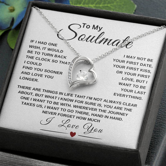 Soulmate | Love You Longer | Forever Love Necklace