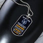 My Son| Remember - Dog Tag Military Chain