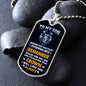 My Son| Remember - Dog Tag Military Chain
