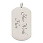 My Son| Remember - Dog Tag Military Chain
