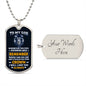 My Son| Remember - Dog Tag Military Chain