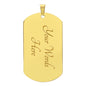 My Son| Remember - Dog Tag Military Chain
