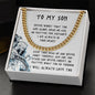My Son| Always In Your Heart - Cuban Link Chain