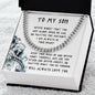 My Son| Always In Your Heart - Cuban Link Chain